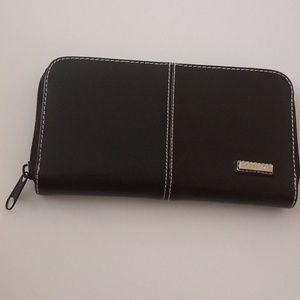 organized Black Leather Wallet